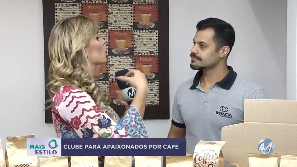 Cafés do Brasil Club no programa mais estilo Record Minas