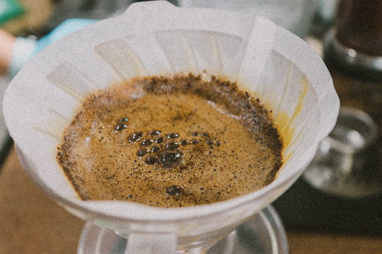 O que é o efeito blooming no café?