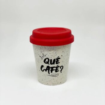 COPO FIBRA DE ARROZ - 350ML QUÉ CAFÉ