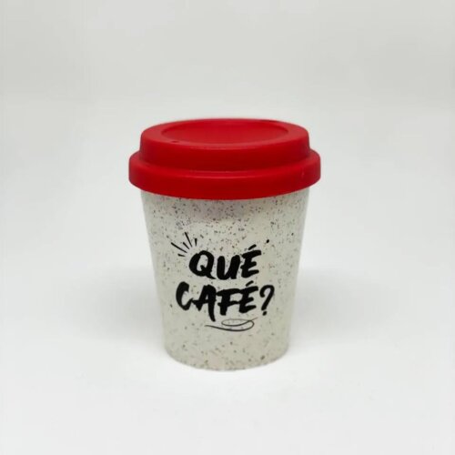 COPO FIBRA DE ARROZ - 350ML QUÉ CAFÉ